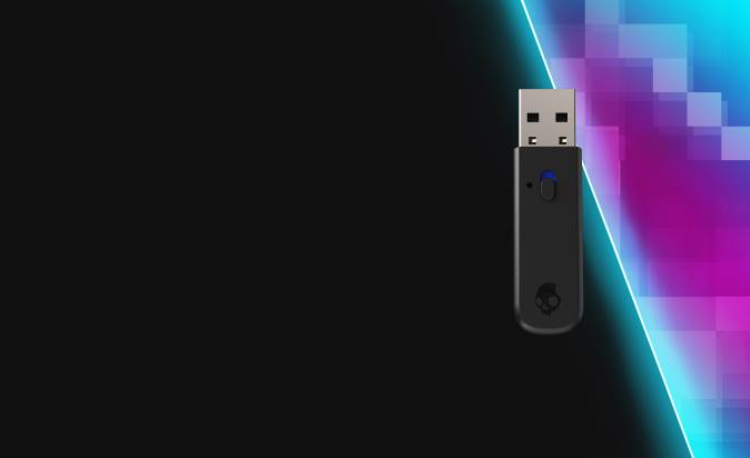 When Milliseconds Matter Ultra-Low Latency Wireless Transmitter for PLYR XXFB49 True Black Skullcandy