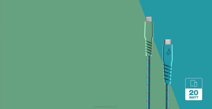 YOUR PATH TO POWER Line+ Braided Charging Cable XXFB46Skullcandy