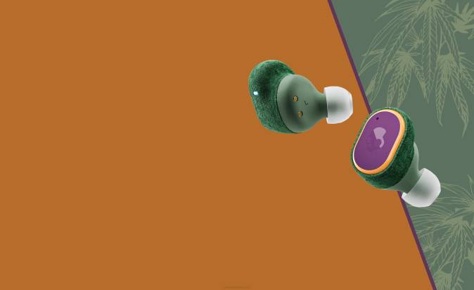 A limited strainof high-grade buds Grind True Wireless Earbuds XXFB8 Haze Skullcandy