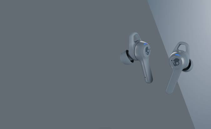 No Wires No Noise Indy ANC Noise Canceling True Wireless XXFB4 Chill Grey Skullcandy