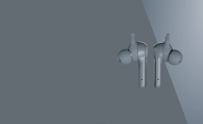 No Wires No Noise Indy ANC Noise Canceling True Wireless XXFB4 Chill Grey Skullcandy