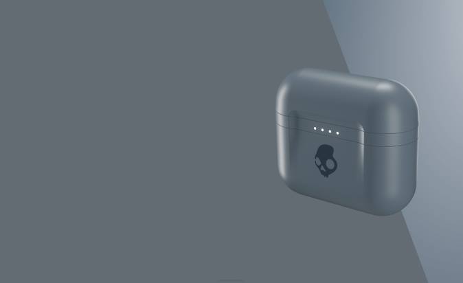 No Wires No Noise Indy ANC Noise Canceling True Wireless XXFB4 Chill Grey Skullcandy