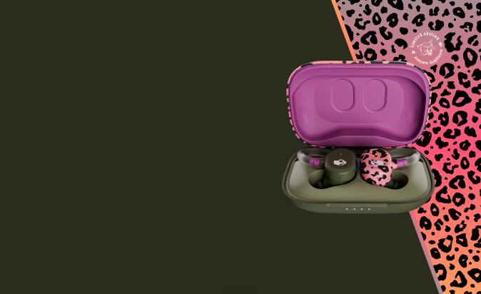 SKULLCANDY X BURTON Push Active True Wireless Earbuds XXFB2 Naughty Nature Skullcandy