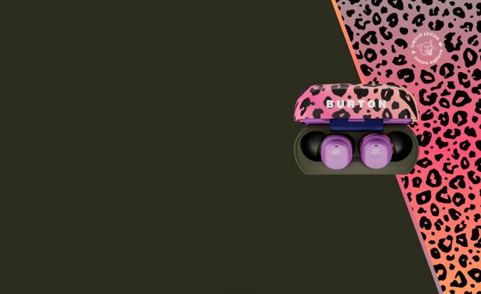 Skullcandy X Burton Mod True Wireless Earbuds XXFB1 Naughty Nature Skullcandy