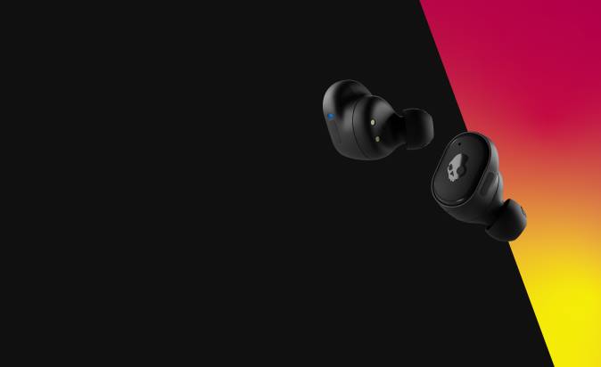 Upgradable tech premium sound Grind True Wireless Earbuds XXFB9 True Black Skullcandy