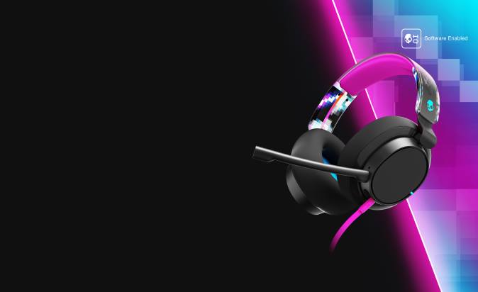 Advanced GamingTuned To You SLYR Pro Multi-Platform Wired Gaming Headset XXFB51 Black DigiHype Skullcandy