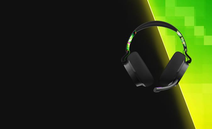 Advanced GamingTuned To You SLYR Pro Multi-Platform Wired Gaming Headset XXFB52 Green DigiHype Skullcandy