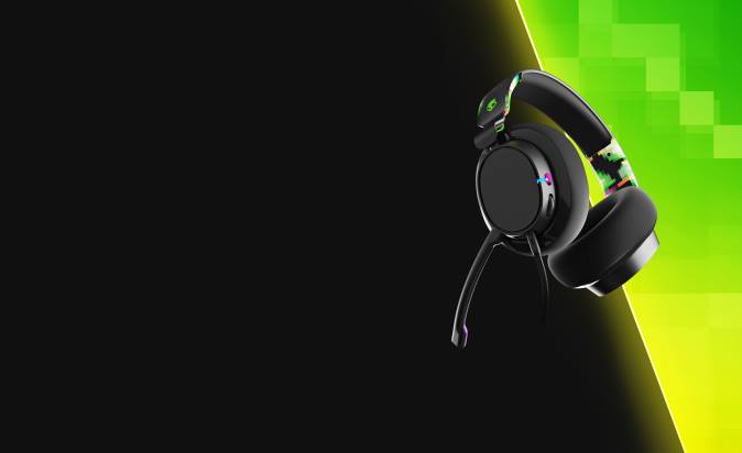 Advanced GamingTuned To You SLYR Pro Multi-Platform Wired Gaming Headset XXFB52 Green DigiHype Skullcandy