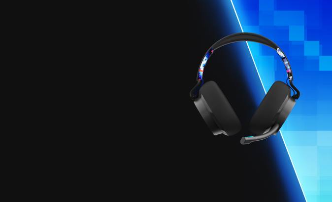 Advanced GamingTuned To You SLYR Pro Multi-Platform Wired Gaming Headset XXFB53 Blue DigiHype Skullcandy