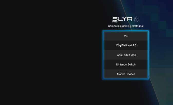 Advanced GamingTuned To You SLYR Pro Multi-Platform Wired Gaming Headset XXFB53 Blue DigiHype Skullcandy