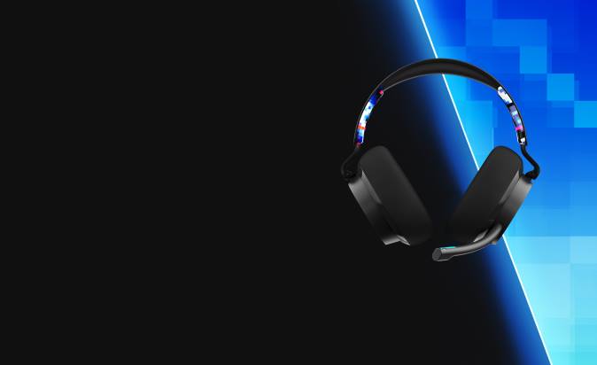 Gaming EssentialPremium Sound SLYR Multi-Platform Wired Gaming Headset XXFB56 Blue DigiHype Skullcandy