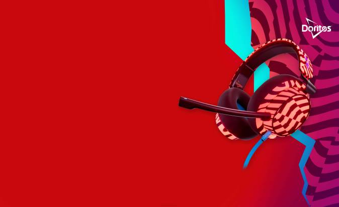 Skullcandy X Doritos SLYR Multi-Platform Wired Gaming Headset XXFB70 Doritos Red Skullcandy