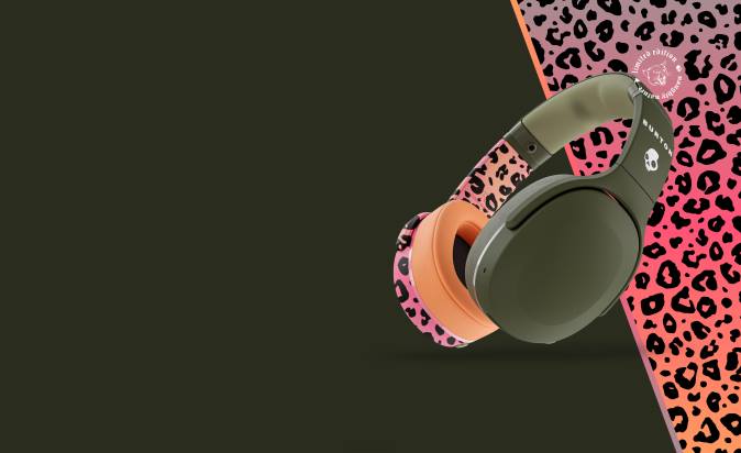 SKULLCANDY X BURTON Crusher Evo Sensory Bass Headphones withPersonal Sound XXFB59 Naughty Nature Skullcandy