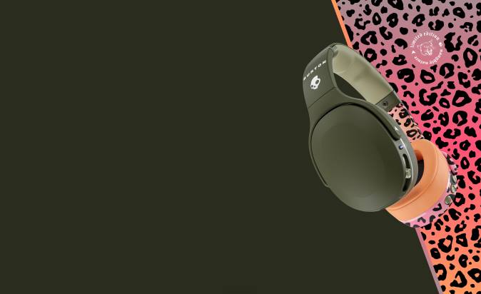 SKULLCANDY X BURTON Crusher Evo Sensory Bass Headphones withPersonal Sound XXFB59 Naughty Nature Skullcandy