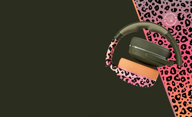 SKULLCANDY X BURTON Crusher Evo Sensory Bass Headphones withPersonal Sound XXFB59 Naughty Nature Skullcandy