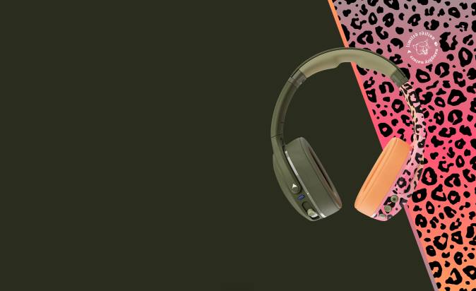 SKULLCANDY X BURTON Crusher Evo Sensory Bass Headphones withPersonal Sound XXFB59 Naughty Nature Skullcandy