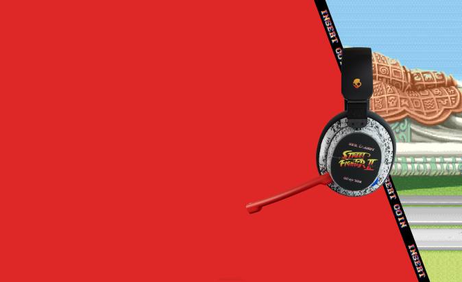 Skullcandy x Street Fighter PLYR Multi-Platform Wireless Gaming Headset XXFB69 Street Fighter Skullcandy