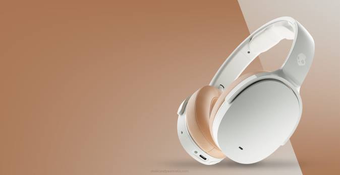 WIRELESS SIMPLICITY WITH NOISE CANCELING Hesh ANC Noise Canceling Wireless Headphones XXFB63 Mod White Skullcandy