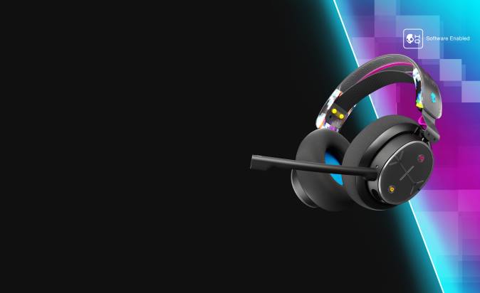 Wireless Gaming Tuned To You PLYR Multi-Platform Wireless Gaming Headset XXFB50 Black DigiHype Skullcandy