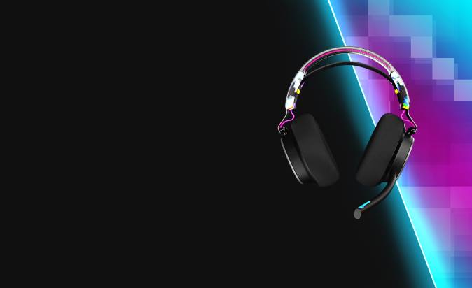 Wireless Gaming Tuned To You PLYR Multi-Platform Wireless Gaming Headset XXFB50 Black DigiHype Skullcandy