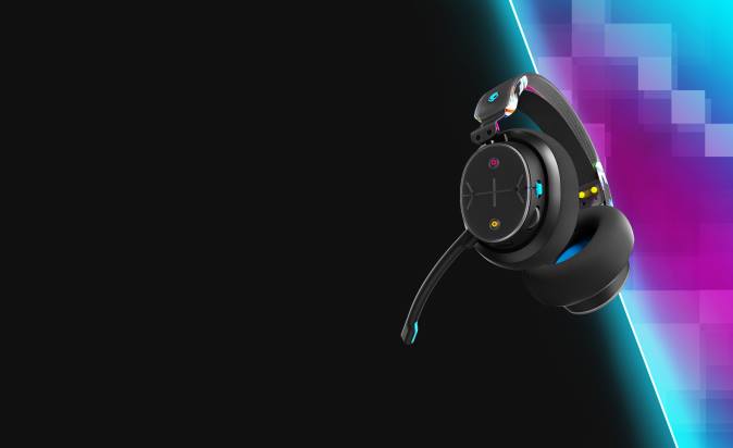 Wireless Gaming Tuned To You PLYR Multi-Platform Wireless Gaming Headset XXFB50 Black DigiHype Skullcandy